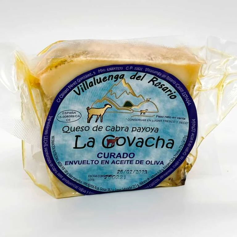 Queso de Cabra Payoyo Curado en Aceite